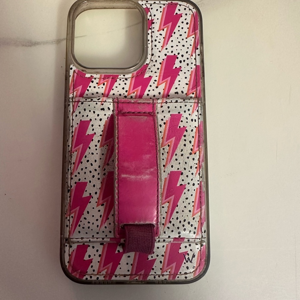 Glamorous Pink Glitter iPhone Case with Grip